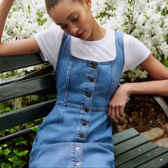 Urban Outfitters Denim Jumper Size 6 - Picture 8 of 8